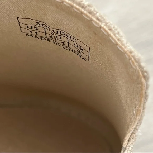 SOLUDOS Jason Polan for Soludos Slip-ons Burger and Fries Graphic New Women’s 11 - Picture 6 of 7